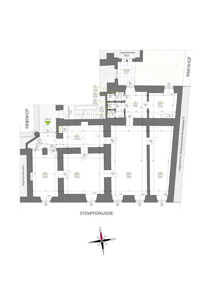 Repräsentatives Büro in bester Grazer Innenstadtlage - Provisionsfrei! - Ansicht 2