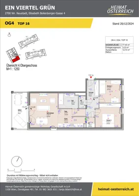 3-Zimmer-Wohnung kaufen in Wiener Neustadt – 76,15 m², € 284.995 – Bild 25 von 36