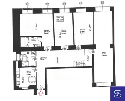 4-Zimmer-Wohnung mieten in Wien – 168,52 m², € 3.499 – Bild 25 von 25