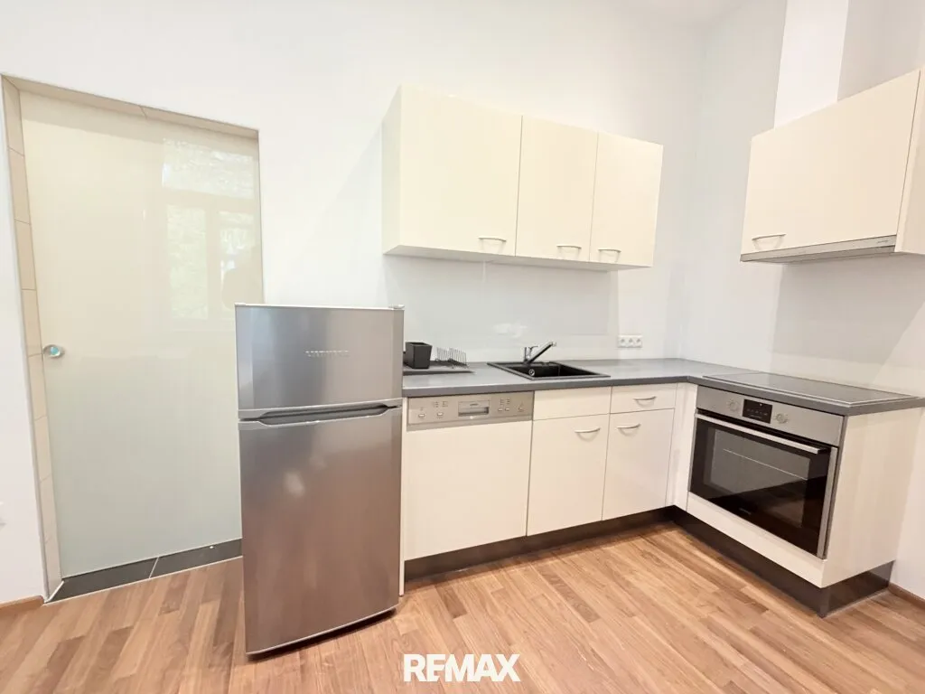 Charmante 1-Zimmer Wohnung, 39m², 1050 Wien, mit Einbauküche! - Widok 3