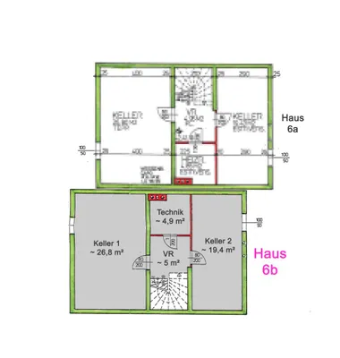 5-Zimmer-Haus mieten in Mödling – 168 m², € 1.990 – Bild 21 von 21