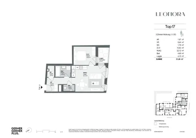 2-Zimmer-Wohnung kaufen in Wien – 51,49 m², € 399.000 – Bild 12 von 12