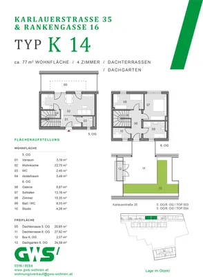 4-Zimmer-Wohnung kaufen in Graz – 76,87 m², € 444.725 – Bild 16 von 16
