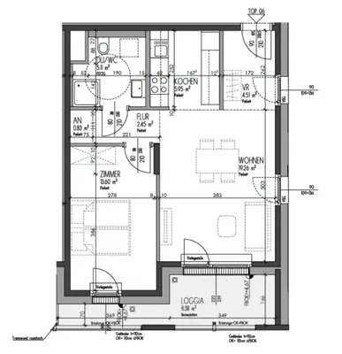 2-Zimmer-Wohnung mieten in Wien – 60,09 m², € 1.091 – Bild 13 von 13