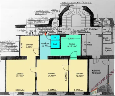 4-Zimmer-Wohnung kaufen in Wien – 83 m², € 269.000 – Bild 1 von 14
