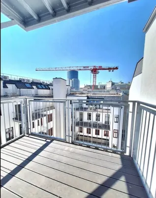 View of TRAUMHAFTE Exklusive Dachgeschosswohnung mit Balkon & Klimaanlage - Hochwertiges Wohnen im 2. Bezirk