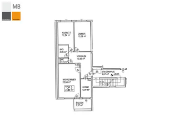3-Zimmer-Wohnung kaufen in Wien – 74 m², € 330.000 – Bild 22 von 22