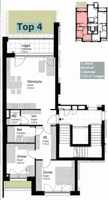 3-Zimmer-Wohnung kaufen in Wien – 69,84 m², € 449.000 – Bild 15 von 15