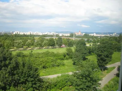 Direkt am Wasser - möblierte sonnige Kleinwohnung mit einem wunderbaren Panoramablick über die Donauinsel, 22 Bezirk – Bild 3