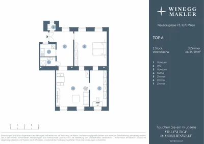 3-Zimmer-Wohnung kaufen in Wien – 81,29 m², € 529.000 – Bild 11 von 11