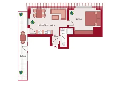 2-Zimmer-Wohnung mieten in Kufstein – 37 m², € 700 – Bild 7 von 7