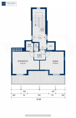 2-Zimmer-Wohnung kaufen in Wien – 40 m², € 138.000 – Bild 16 von 16