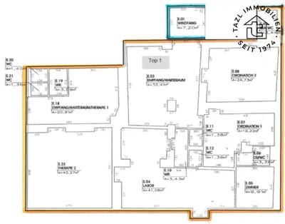 7-Zimmer-Gewerbeimmobilie mieten in Weiz – 209 m², € 2.954 – Bild 4 von 11