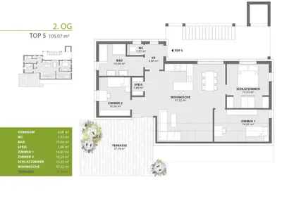 4-Zimmer-Wohnung kaufen in Voitsberg – 105,07 m², € 449.000 – Bild 32 von 34