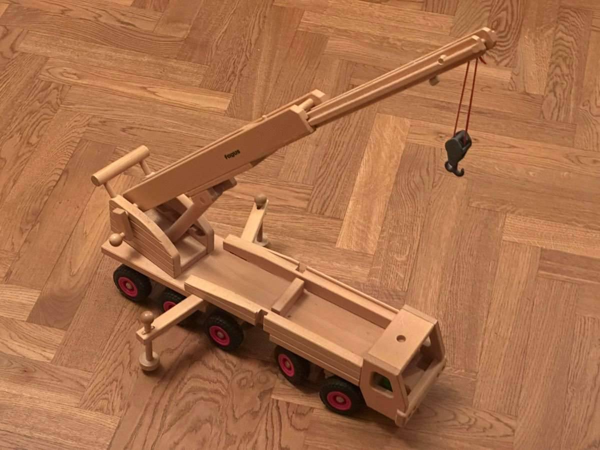 Fagus Mobilkran Holzspielzeug,  80,- (1130 Wien) - willhaben