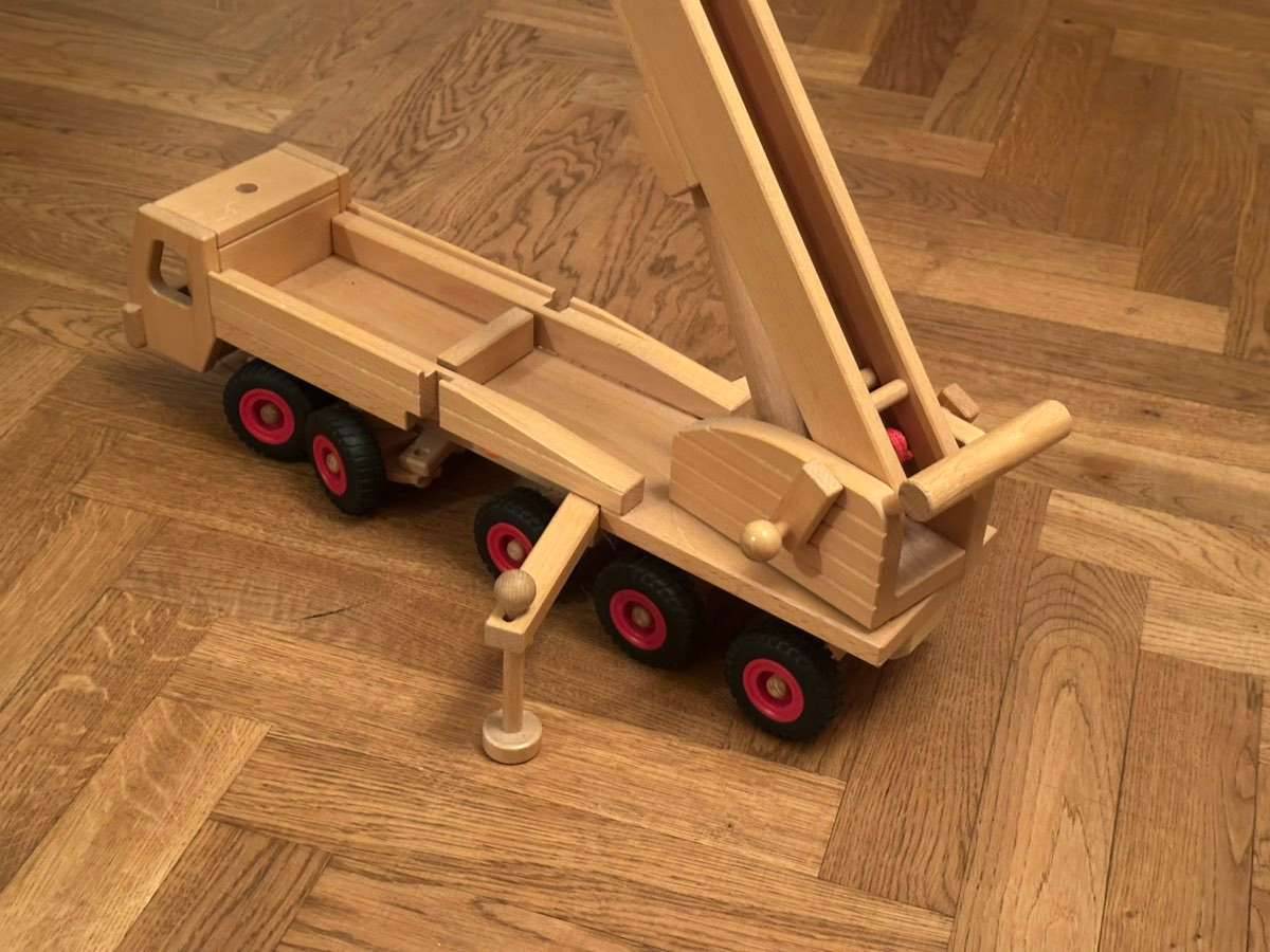 Fagus Mobilkran Holzspielzeug,  80,- (1130 Wien) - willhaben