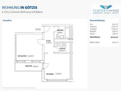 2-Zimmer-Wohnung kaufen in Feldkirch – 47,05 m² – Bild 10 von 10