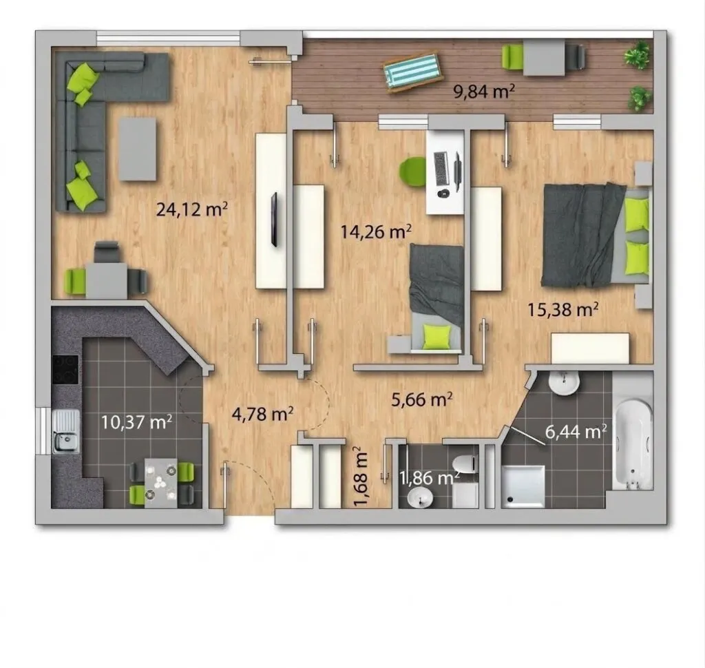 Wohnung – Schwaz - Ansicht 3