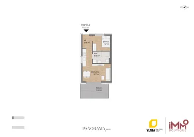2-Zimmer-Wohnung kaufen in Graz – 35,82 m², € 239.113