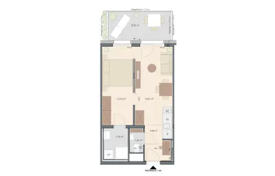 2-Zimmer-Wohnung kaufen in Wien – 37,39 m², € 244.000 – Bild 12 von 12