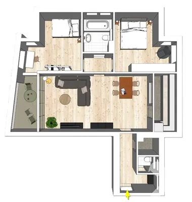 3-Zimmer-Wohnung kaufen in Deutschlandsberg – 83,93 m², € 179.000 – Bild 15 von 15