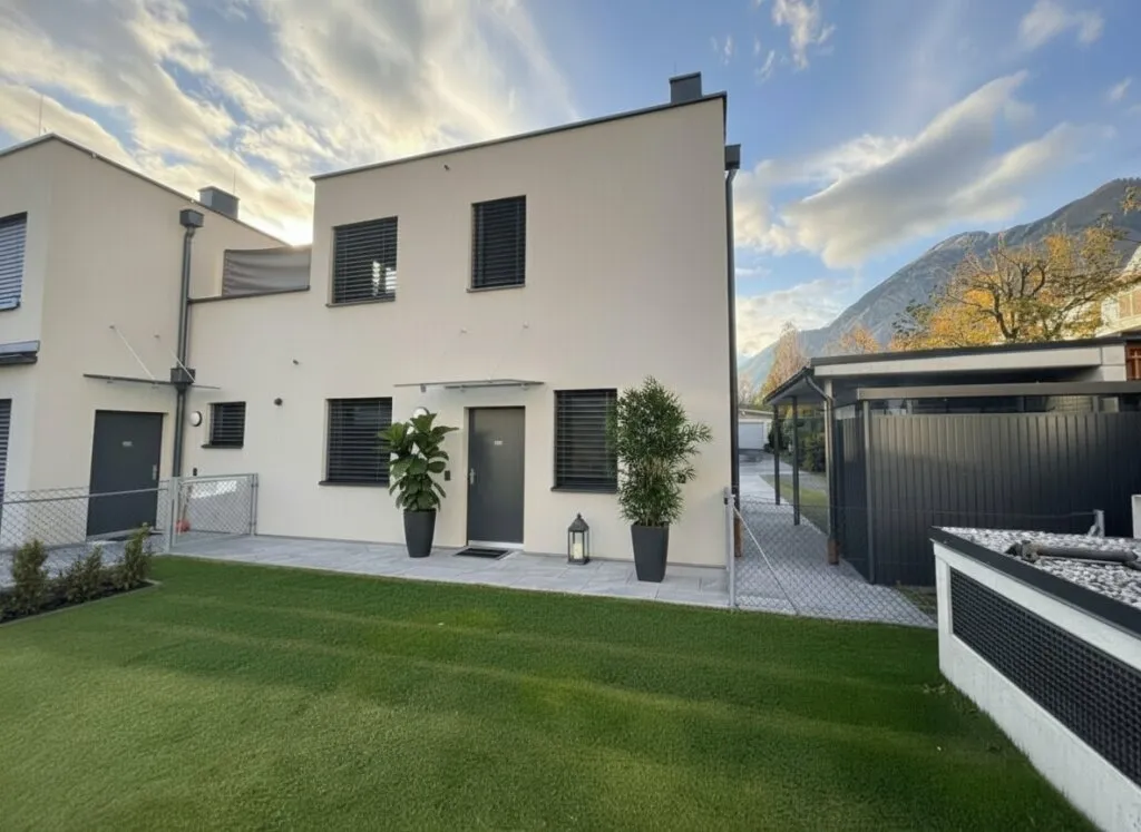 Mils bei Hall ! Reihenendhaus-Wohnen mit zwei Gärten, Whirlpool & Bergblick - Ansicht 2