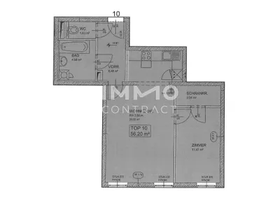 2-Zimmer-Wohnung mieten in Wien – 56,2 m², € 930 – Bild 11 von 11