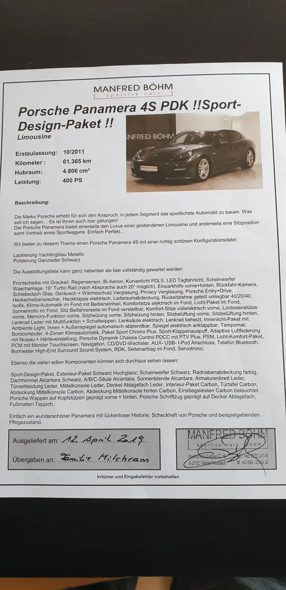 Porsche Panamera