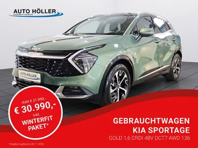 KIA Sportage 1,6 CRDI 48V Gold AWD DCT