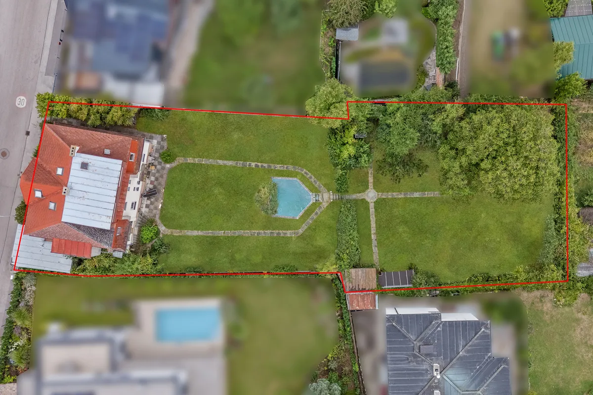 Klosterneuburg im Sachsenviertel, Cottagelage, traumhaftes Baugrundstück mit Potential zu verkaufen-! Sehr gute und rasche Anbindung nach Wien mit Bahn oder Auto - Ansicht 3