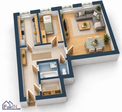 2-Zimmer-Wohnung kaufen in Wien – 53 m², € 209.900 – Bild 7 von 8