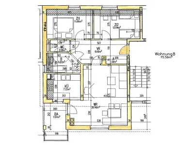3-Zimmer-Wohnung mieten in Hartberg-Fürstenfeld – 75 m², € 841 – Bild 2 von 2
