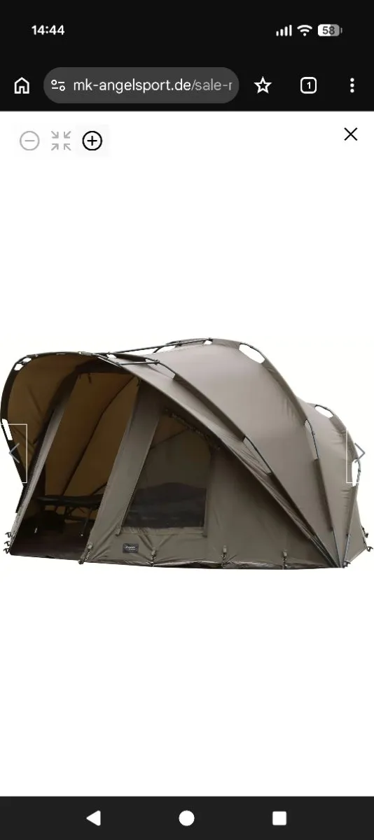 royalbeach pop up zelt Callieway® Kwiki Pop-up 225×225 cm related-c-bar-two-footprint Länge:240mm (24cm) POLER Tarp-Zelt 4-Personen-Zelt