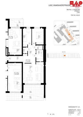 3-Zimmer-Wohnung kaufen in Linz – 84,83 m², € 434.000 – Bild 27 von 28