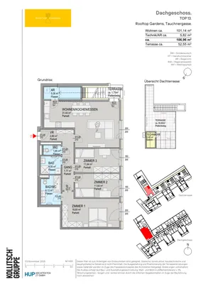 4-Zimmer-Wohnung kaufen in Tulln – 106,96 m², € 949.000 – Bild 3 von 3