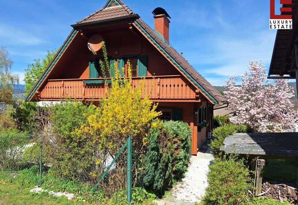 Schönes Griffnerhaus mit Wörtherseeblick in Ruhelage, Auen