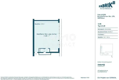 Gewerbeimmobilie mieten in Wien – 84 m², € 17 – Bild 8 von 8