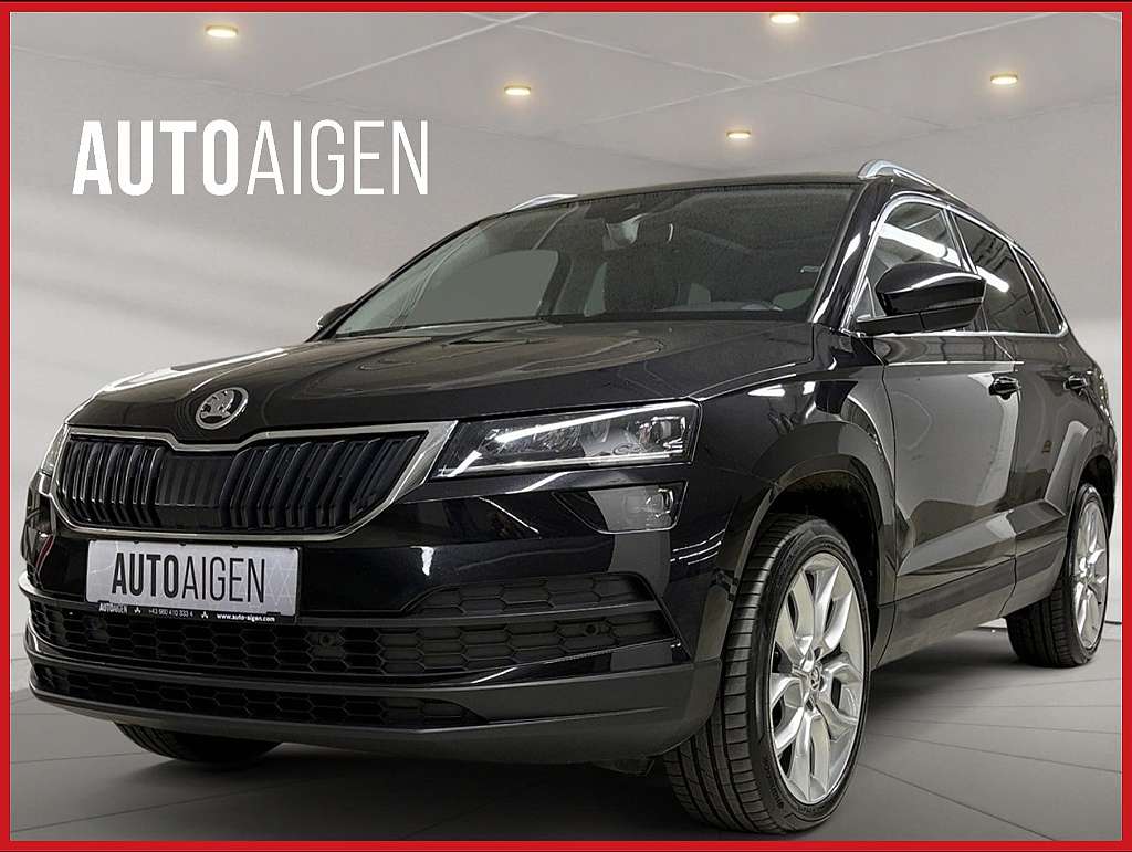 Skoda Karoq 2,0 TDI * 4x4 * PANO * STANDHZ * AHK * KAMERA * ACC * LED * KESSY * MEMORY * ALCA...