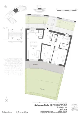 3-Zimmer-Wohnung kaufen in Graz – 72,31 m², € 469.000 – Bild 9 von 9