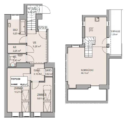 3-Zimmer-Wohnung mieten in Wien – 88,49 m², € 1.799 – Bild 44 von 44