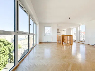 ÜBER DEN DÄCHERN VON MEIDLUNG: 3-Zimmer-DG mit 11 m² Terrasse, Klimaanlage & Weitblick, Nähe Meidling S+U – Bild 2