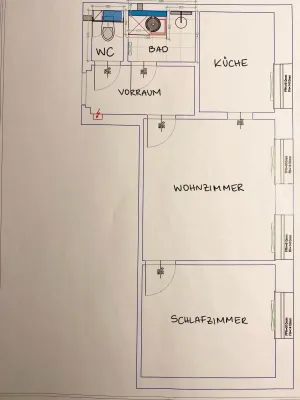 2-Zimmer-Wohnung mieten in Vöcklabruck – 40 m², € 670 – Bild 9 von 9