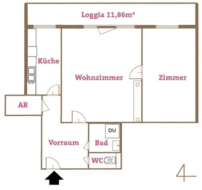 Wohnung kaufen in Wien – 77 m², € 215.000 – Bild 11 von 11