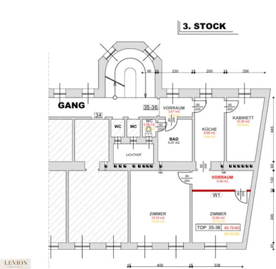 1-Zimmer-Wohnung kaufen in Wien – 25,89 m², € 85.000 – Bild 8 von 8