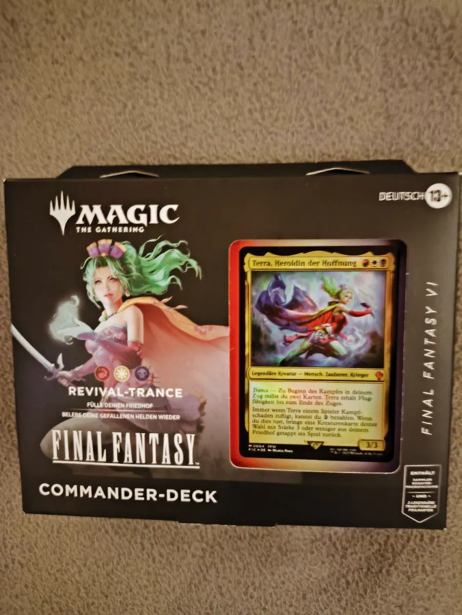 Magic The Gathering - Commander Deck - Final Fantasy - Revival Trance - NEU und ORIGINALVERPACKT