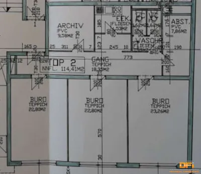 3-Zimmer-Gewerbeimmobilie mieten in Wien – 117 m², € 1.150 – Bild 10 von 10