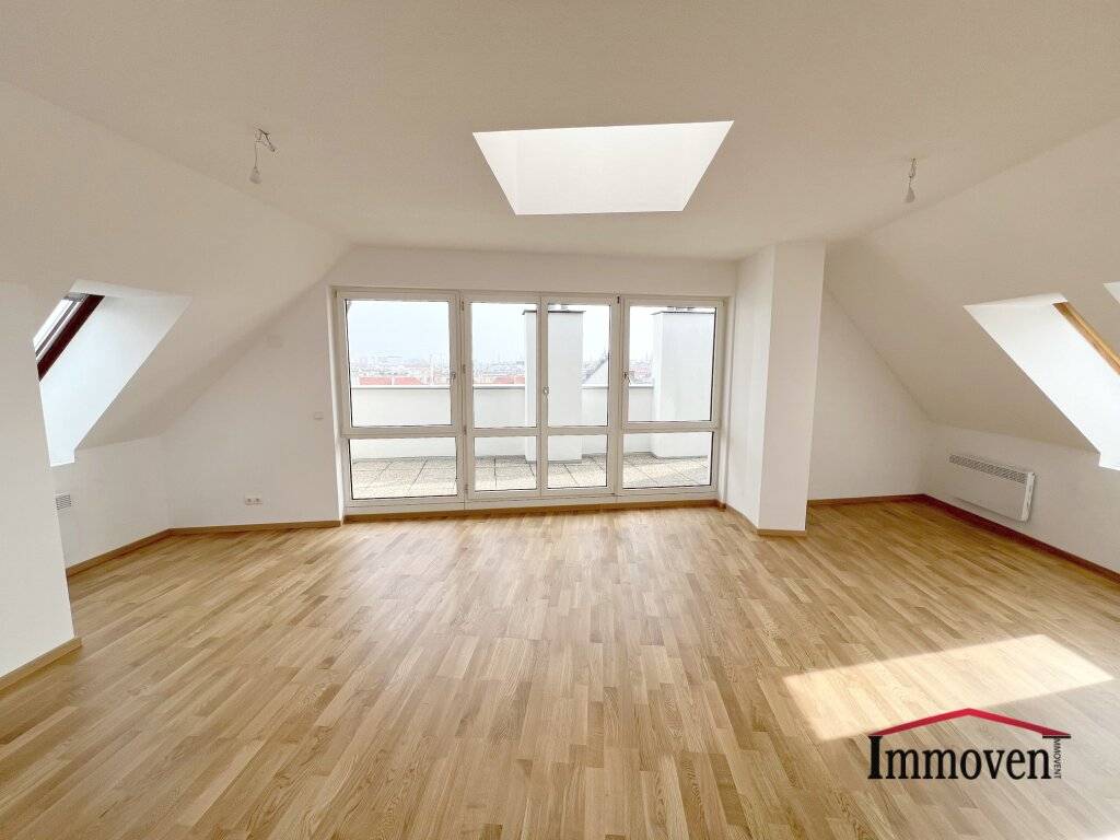 Schöne Dachgeschoßmaisonette mit Terrasse und Wienblick und 2 Garagenplätzen (Stapelparker) (Mietbeginn 01.08.2026) - Ansicht 2