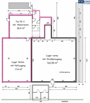 2-Zimmer-Immobilie mieten in Wien – 103 m², € 1.341 – Bild 6 von 7