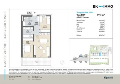 3-Zimmer-Wohnung kaufen in Graz-Umgebung – 67,3 m², € 345.000 – Bild 4 von 4