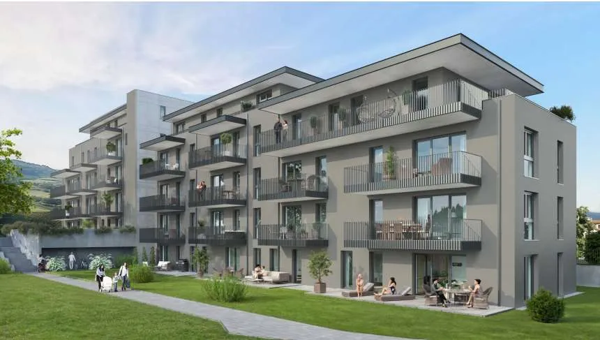 NEUBAU - Moderne Mietwohnungen in 8230 Hartberg, ca. 51 - 103 m², mit Tiefgarage! - Ansicht 2